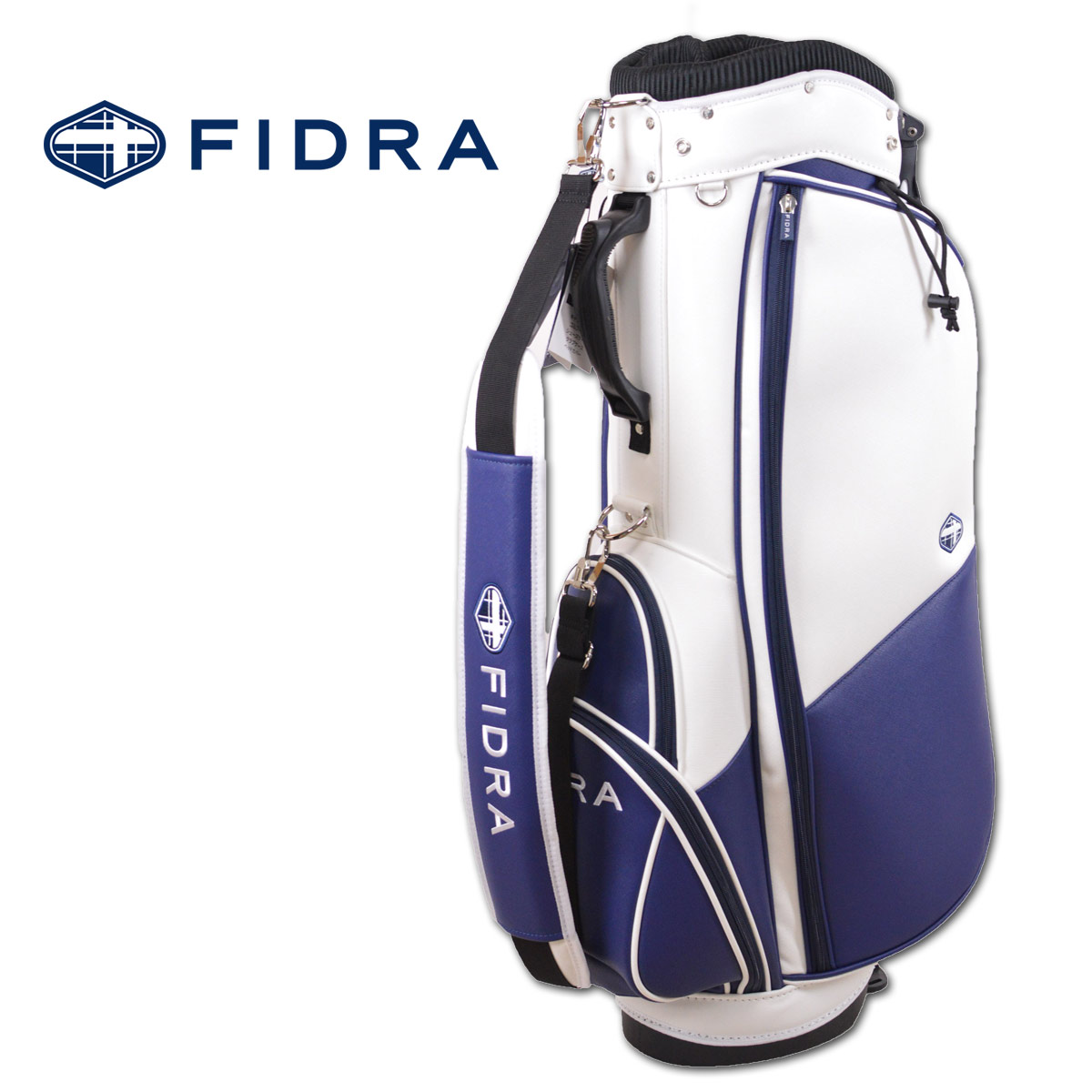 フィドラ キャディバッグ メンズ 紺 fd5pnc17 FIDRA ゴルフ キャディバック ゴルフバッグ 9.5インチ 9.5型 レア プレゼント ギフト golf 父の日