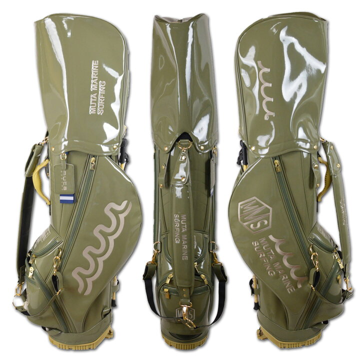 楽天市場】muta MARINE GOLF キャディバッグ スタンド式 メンズ クリア 