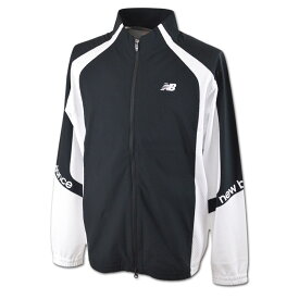 ニューバランス ブルゾン メンズ 春夏用 黒 白 M L LL 012-5162002【 あす楽 送料無料 】 [ new balance ゴルフウェア ゴルフ golf 長袖 ストレッチ 大きいサイズ かっこいい ギフト プレゼント 紳士 セール アウトレット アウター ]