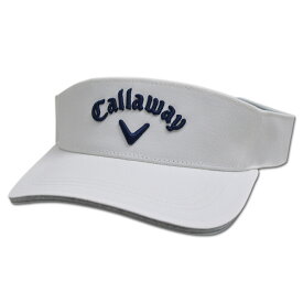 キャロウェイ サンバイザー メンズ 黒 白 紺 グレー ベージュ c25990109【 あす楽 】 [ callaway ゴルフウェア ゴルフ golf キャラウェイ スポーツ バイザー 吸汗速乾 ドライ おしゃれ かっこいい ギフト キャロウェイアパレル プレゼント ]