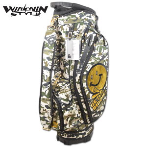 EBEBX^C LfBobO X^h J[L cb-167y y  z [ WINWIN STYLE St LfBobN StobO 9C` GET BIRDIE! CAMO STAND BAG A v[g Mtg N
