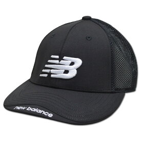 ニューバランス キャップ帽子 メンズ 春夏用 白 黒 グレー 012-6187004【 あす楽 送料無料 】[ new balance ゴルフウェア ゴルフウェア 帽子 キャップ カーブキャップ 吸汗速乾 ドライ スポーツ 新作 ギフト おしゃれ かっこいい golf プレゼント 即納 ]