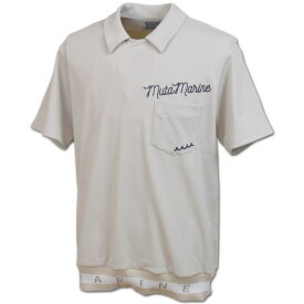 muta 半袖ポロシャツ メンズ 春夏用 黒 グレー M L LL mgjc446827【 あす楽 送料無料 】[ ムータ MARINE マリン 半袖 ポロシャツ ポロ モザイクリンクス ポロシャツ 吸汗速乾 ドライ かっこいい おしゃれ ゴルフ golf コンペ 賞品 ギフト プレゼント 父の日 ]