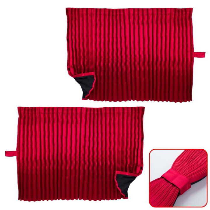 楽天市場】彩SAI仮眠カーテン レッド｜トラック用品 トラック用 