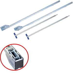 【10/30はエントリお得】AJS-1200-T AJスケーターV8R1200mm T字レバー(2本組) オールセーフ【代引き不可】