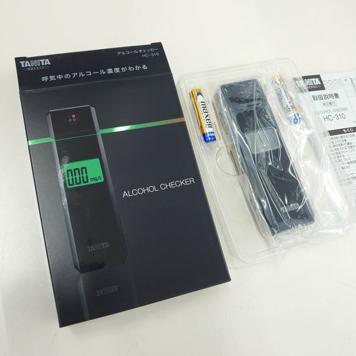 楽天市場】【在庫あり】HC-310 TANITAタニタ アルコールチェッカーHC 