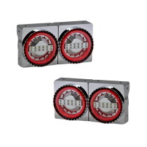 楽天市場】トラック テールランプ led 2連の通販 