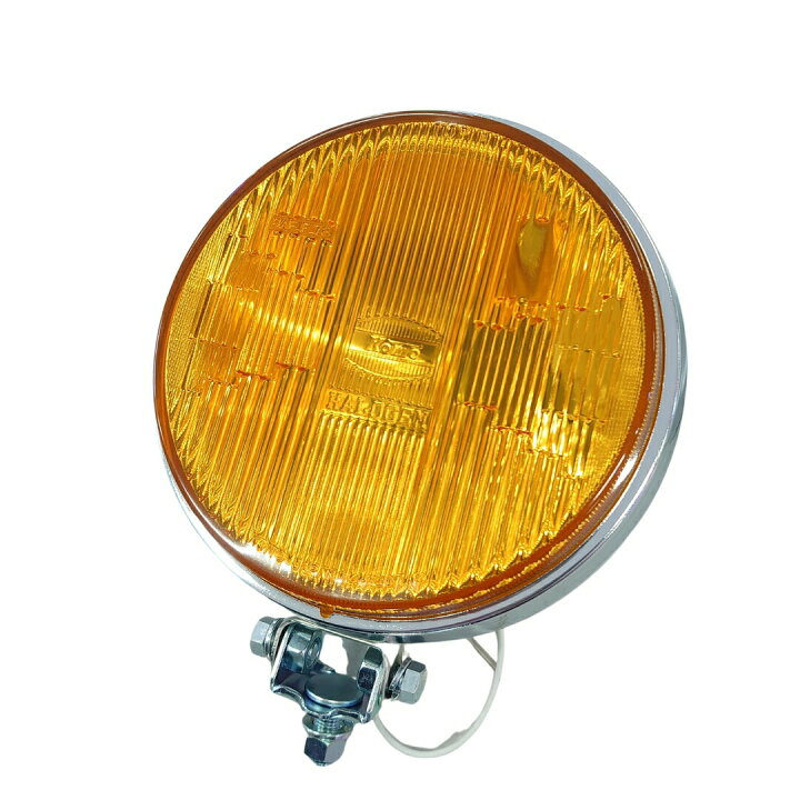 楽天市場】HF-161YW 丸型ハロゲンフォグランプ 黄 12V55W（白カバー付  