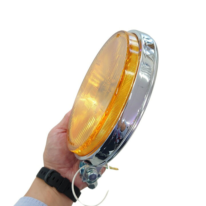 楽天市場】HF-161YW 丸型ハロゲンフォグランプ 黄 12V55W（白カバー付 