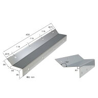 泥除け巻き込み防止板 430mm×50mm 2枚組 ジェットイノウエ 522077 トラック用品 トラック どろよけ 取り…