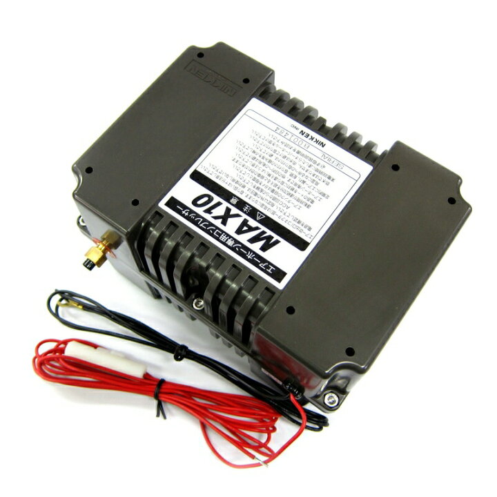 ニッケン 12Vコンプレッサー MAX10 逆巻き タンク ホース 