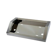 【9/30はエントリお得】とんがりナンバープレート枠 中型用 トラック用品 トラック用 トラック ナンバー…