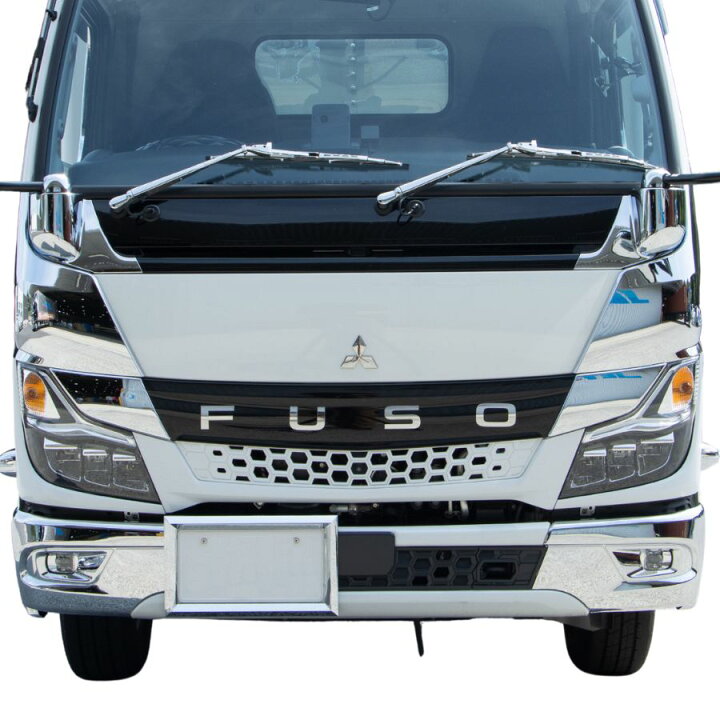 楽天市場】510508 コーナーメッキ 20キャンターフロントバンパー用 