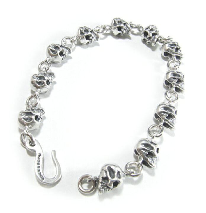 楽天市場】ロイヤルオーダー【公式】【ブレスレット】SKULL CHAIN  