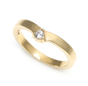 �y�����ς��菤�i�z���C�����I�[�_�[�y�����z�y�����O�zDELICATE TIARA BAND W 1BIG CZ 10K GOLD �yROYAL ORDER�z