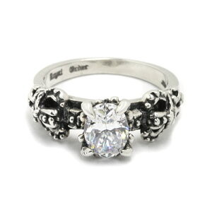 ���C�����I�[�_�[�y�����z�y�����O�zSMALL OVAL ANTOINETTE W/ 1 CZ �yROYAL ORDER�z