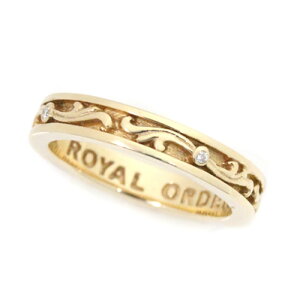 ���C�����I�[�_�[�y�����z�y�����O�zSML VERONETTE w/ DIAMONDS 10K Gold�yROYAL ORDER�z