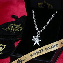 楽天市場】royal order ロイヤルオーダー スター クラウン ペンダント 