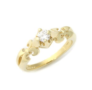 CI[_[yzyOzTiny Vamp w/CZ 18k YELLOW GOLD yROYAL ORDERz