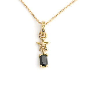 ���C�����I�[�_�[�y�����z�y�y���_���g�zStarshine w/ CZ Drop & Jumpring BLACK 18K PINKGOLD(�`�F�[���ʔ���) �yROYAL ORDER�z