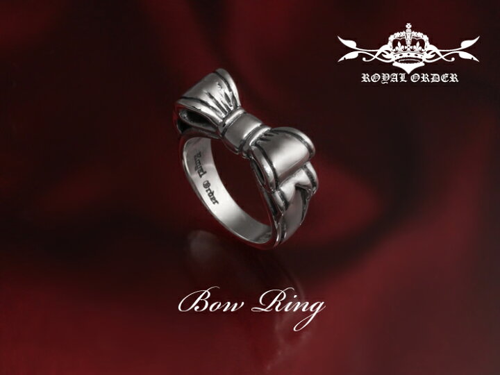 楽天市場】ロイヤルオーダー【公式】【リング】BOW 【ROYAL ORDER 