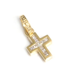 ���C�����I�[�_�[�y�����z�y�y���_���g�zSml Supermodel DIAMOND CROSS 18KGOLD�yROYAL ORDER�z