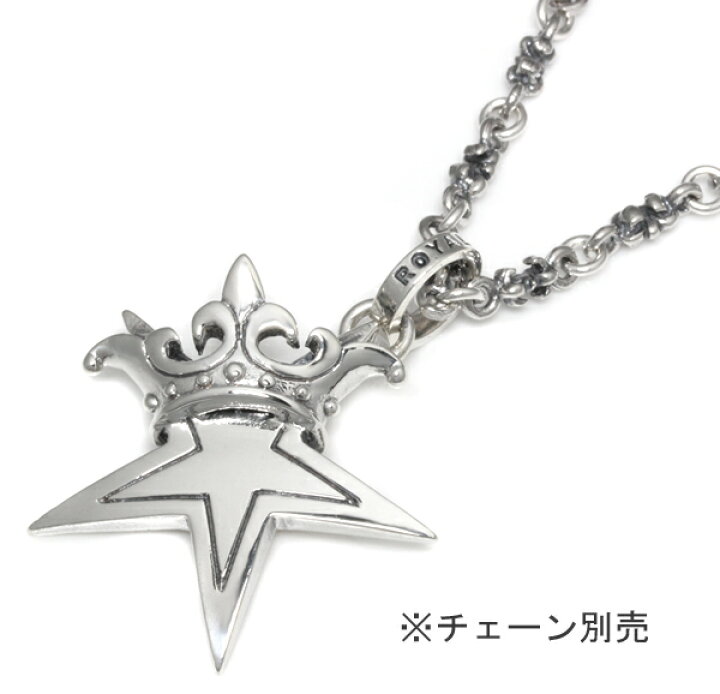 楽天市場】ロイヤルオーダー【公式】【ペンダント】STAR W CROWN 
