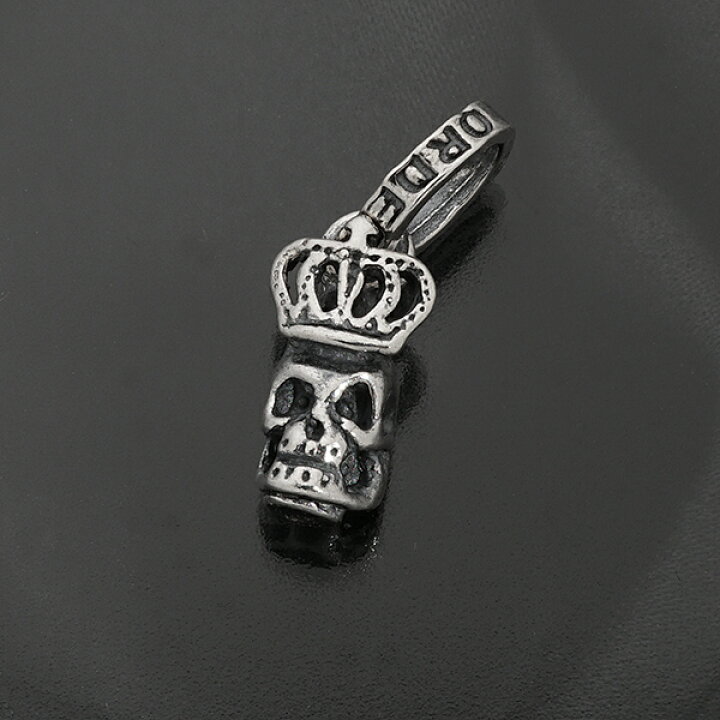 楽天市場】ロイヤルオーダー【公式】【ペンダント】SKULL w/ CROWN 