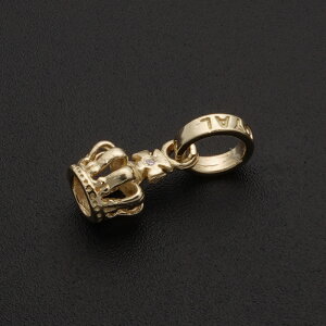 ���C�����I�[�_�[�y�����z�y�y���_���g�zTINY CROWN W/1 DIAMOND 18KGOLD �yROYAL ORDER�z