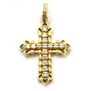 ���C�����I�[�_�[�y�����z�y�y���_���g�zSMALL CONSORT CROSS W/CZ 18K GOLD �yROYAL ORDER�z