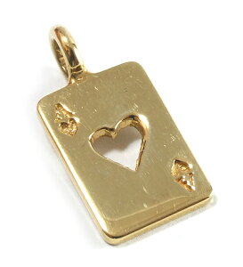 CI[_[yzyy_gzACE OF HEART 18K YELLOW GOLD yROYAL ORDERz