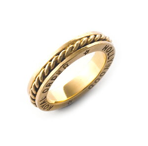 ���C�����I�[�_�[�y�����z�y�����O�zROMAN SPACER RING 18K YELLOW GOLD�yROYAL ORDER�z