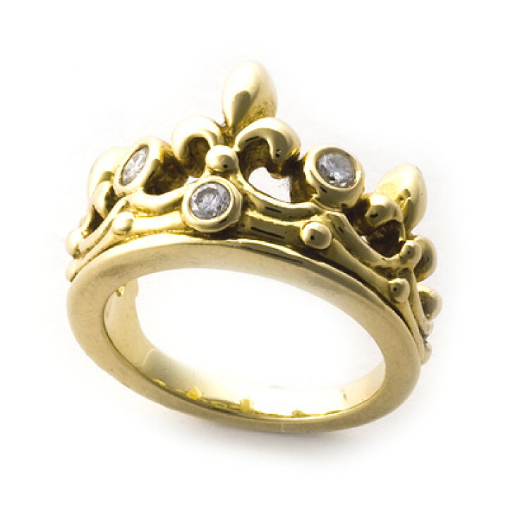 楽天市場】ロイヤルオーダー【公式】【リング】TIARA W/Diamonds 18K 