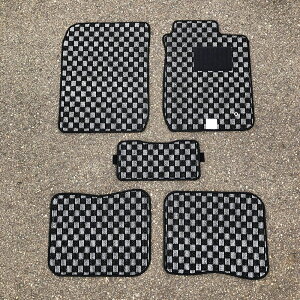 フロアマット カローラ レビン スプリンター トレノ カーマット AE110 AE111 チェックシリーズ セミオーダーメイド カー用品 マット トヨタ 車 汚れ防止 新品 対応 専用 パーツ 頭文字D ドリフト