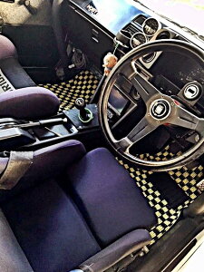 �t�����g�}�b�g2�� �t���A�}�b�g �J���[�� ���r�� �g���m �J�[�}�b�g AE86 AE85 4A-G �`�F�b�N�V���[�Y �Z�~�I�[�_�[���C�h �^�]�ȃ}�b�g �J�[�p�i �}�b�g �g���^ �� ����h�~ �V�i �Ή� ��p �p