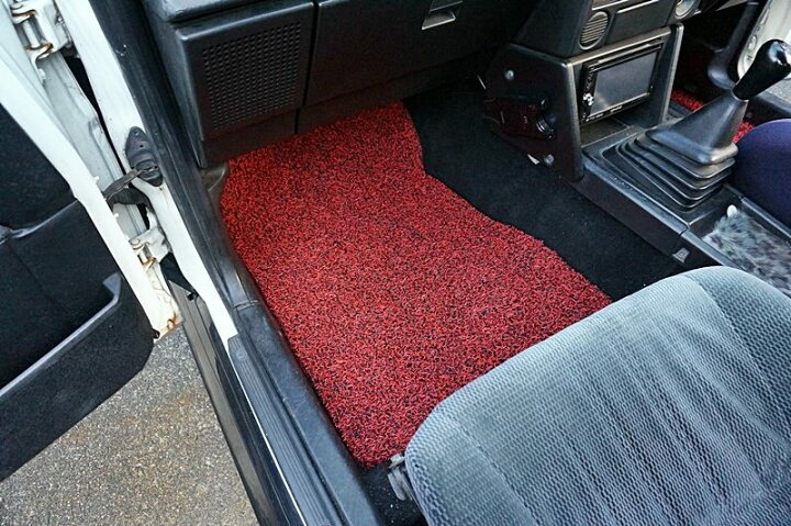 楽天市場 店長おすすめ フロアマット カローラ レビン トレノ フロントマット2枚 Ae86 Ae85 カーマット トヨタ 4a G コイルマット 4色 ゴム臭くない セミオーダーメイド 車 汚れ防止 カー用品 マット 新品 対応 専用 頭文字d ドリフト 送料無料 カーマット フロア