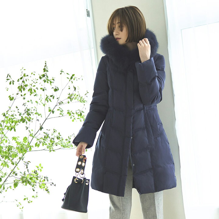 楽天市場】ロングダウンコート ダウンジャケット ロングダウン  