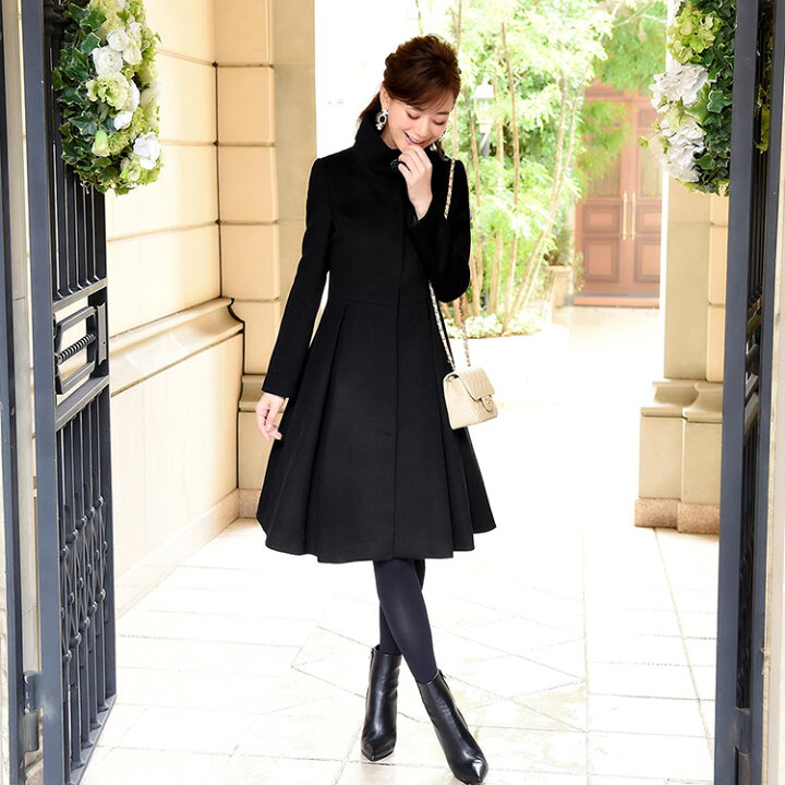 楽天市場】【50％OFFバーゲン価格】ウールコート ウール100% ロング 