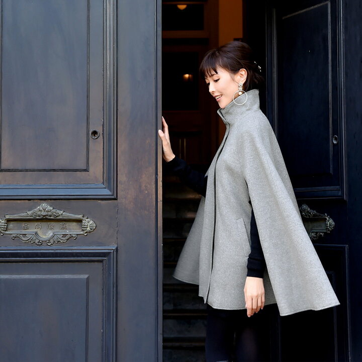 楽天市場】ウールコート ウール100% ファー コート ロングコート  