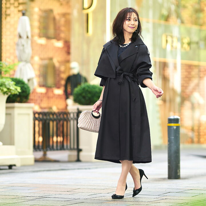 楽天市場】【30%OFFクーポン対象商品】【テフロン加工】ロングトレンチ 