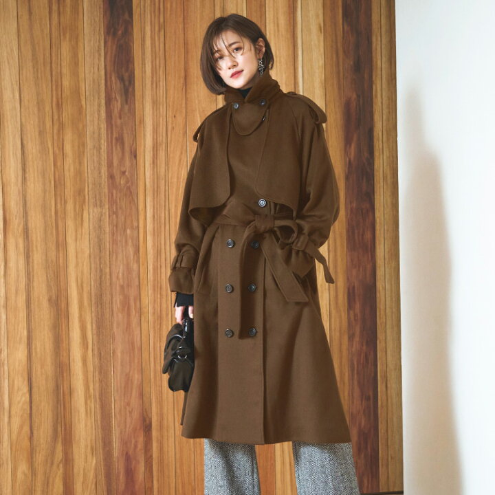 楽天市場】【バーゲン価格】ロング ウールコート ウール100% アウター 