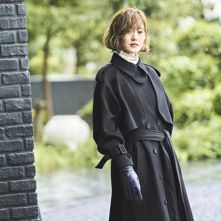 楽天市場 10 Offクーポン対象商品 22秋冬新作 ロングウールコート アウター トレンチコート レディース 秋コーデ 大きいサイズ 50代 40代 30代 ミセス 春 秋 冬 きれいめ スーパーウール 通勤 スーツ フォーマル マキシ丈 ロング チェスターコート 高級感 即日発送