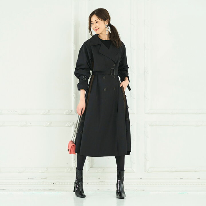楽天市場】【20%OFFクーポン対象商品】ロングトレンチコート アウター 