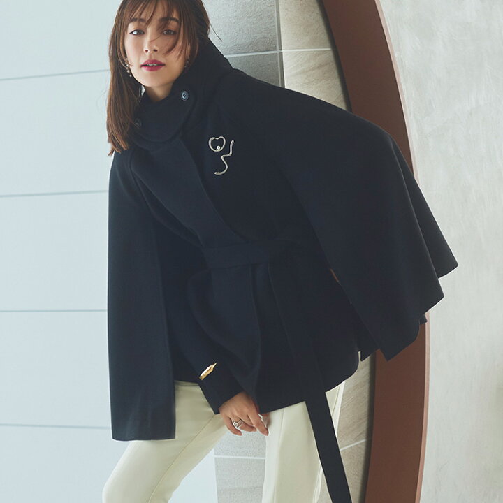 楽天市場】【ニットメルトン】レディース ポンチョ ケープ ウール  