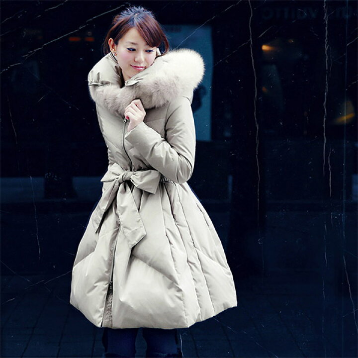 楽天市場】ロングダウンコート ダウンジャケット ロングダウン  