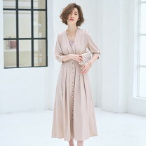 楽天市場】オフィスカジュアル ワンピース（カラーベージュ  