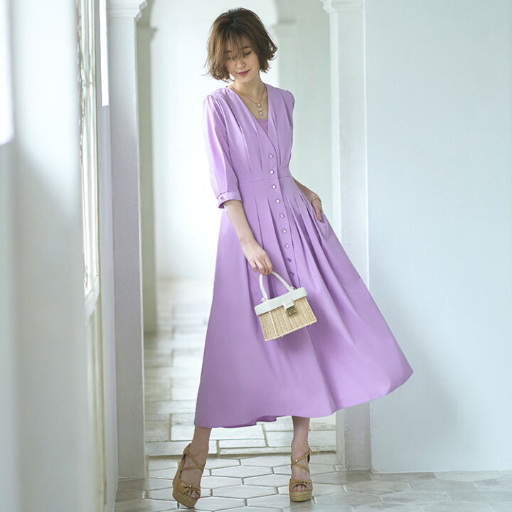 楽天市場】【20%OFFクーポン対象商品】【洗える】ワンピース オフィス 