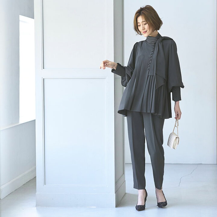 超美品♦︎Mプルミエール♦︎34♦︎パンツスーツ♦︎フォーマル  