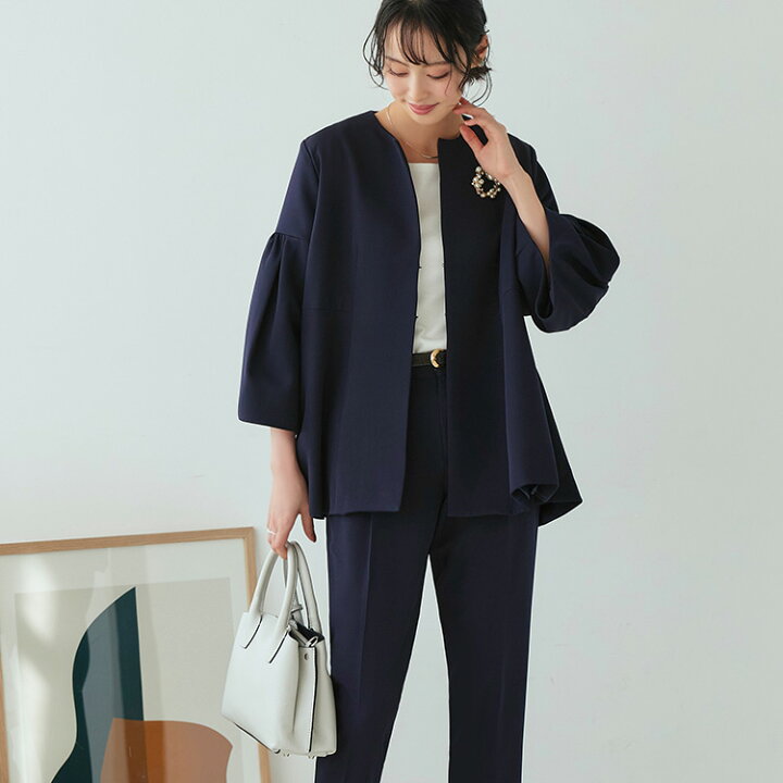 楽天市場】【新色入荷】【ストレッチ】レディース ママスーツ パンツ  