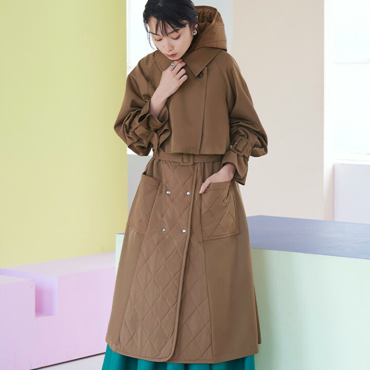楽天市場】【50％OFFバーゲン価格】トレンチコート ショートトレンチ 
